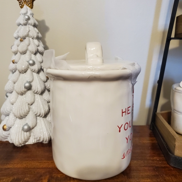 Mud pie he sees you when your sneaking canister - Picture 2 of 5